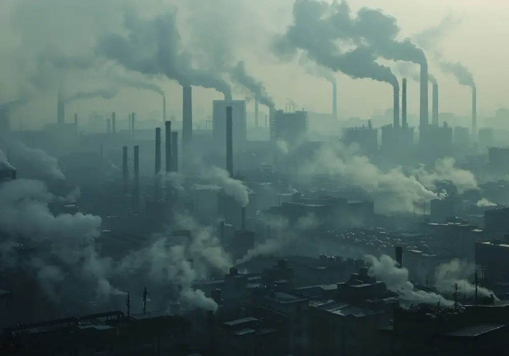 Smog w krakowskiej dzielnicy. Musisz to zobaczyć