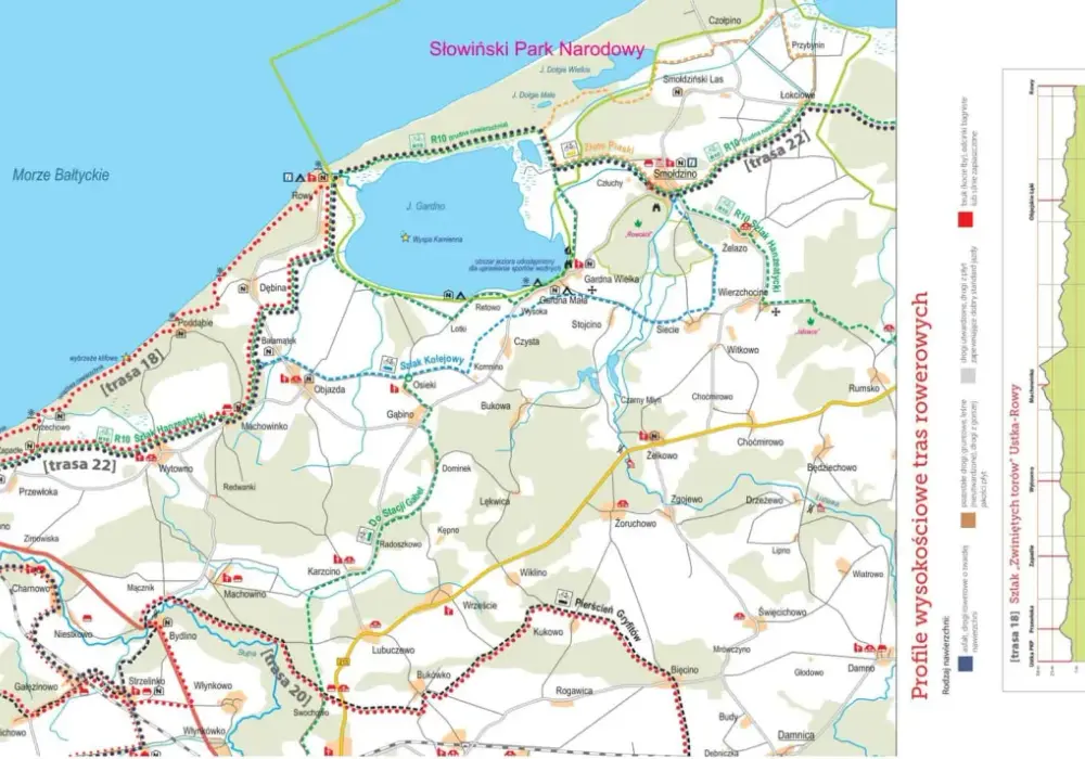 Ścieżki rowerowe Ustka: kompletna mapa tras dla cyklistów