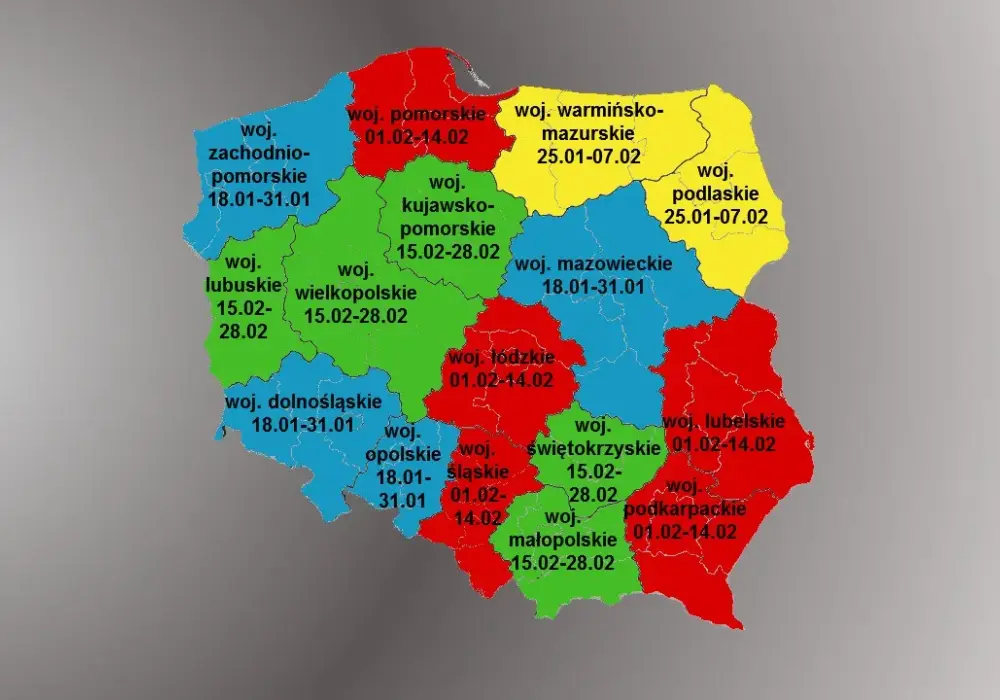 Ferie zimowe na Dolnym Śląsku: Sprawdź dokładne terminy i uniknij nieporozumień