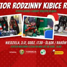 Sektor rodzinny na meczu z Rakowem: Widzimy się!