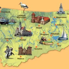 Najlepsze atrakcje na Warmii i Mazurach: od zamków po jeziora