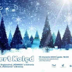 Koncert kolęd Estrady Regionalnej RÓWNICA z Ustronia i Kapeli MALINIORZE z Brennej
