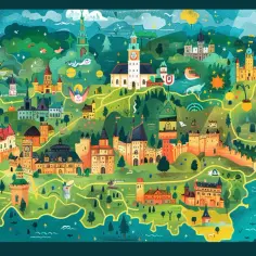 Polska: Mapa 15 Najlepszych Atrakcji Turystycznych na Urlop 2025