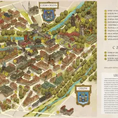 Co mówi mapa o atrakcjach cieszyńskiego tramwaju?