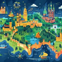 Zamki i Pałace w Polsce: Interaktywna Mapa 20 Historycznych Perełek