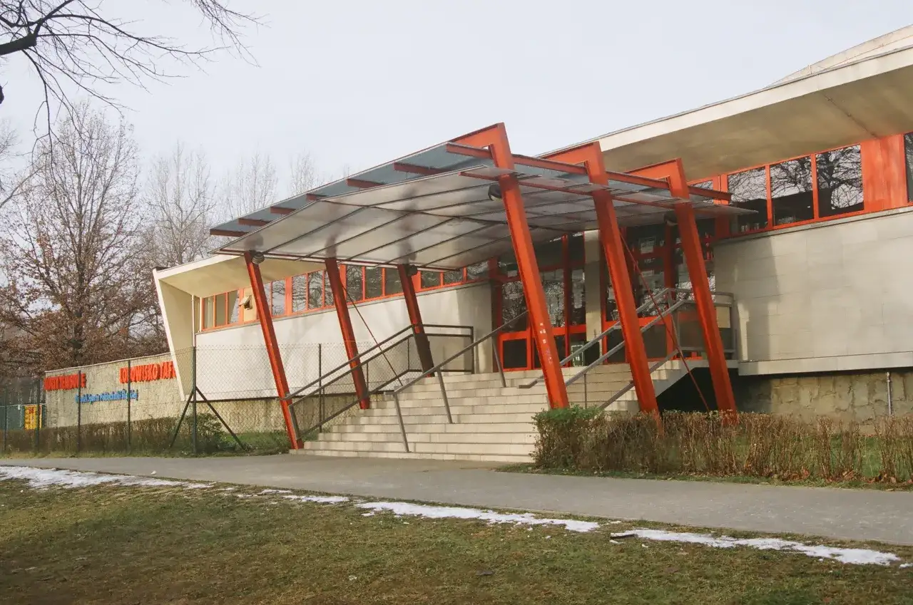 Lodowisko Tafla Gliwice z zewnątrz