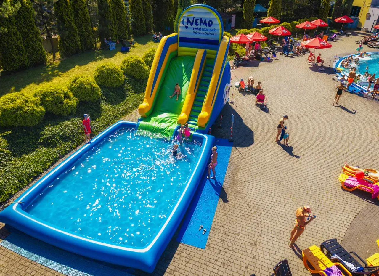 Park Wodny Nemo Dąbrowa Górnicza zjeżdżalnie