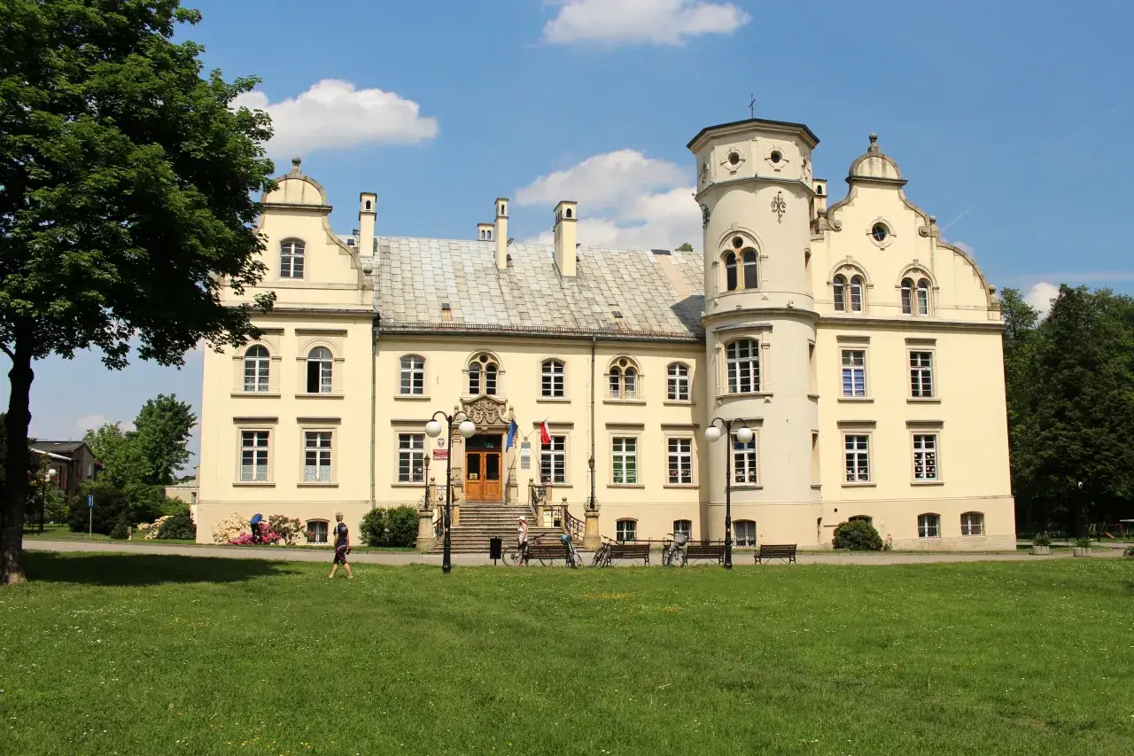 Historia Pałacu w Przyszowicach dawne zdjęcia