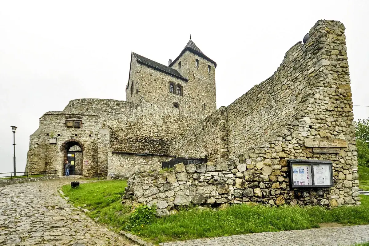 Zamek Będzin wejście