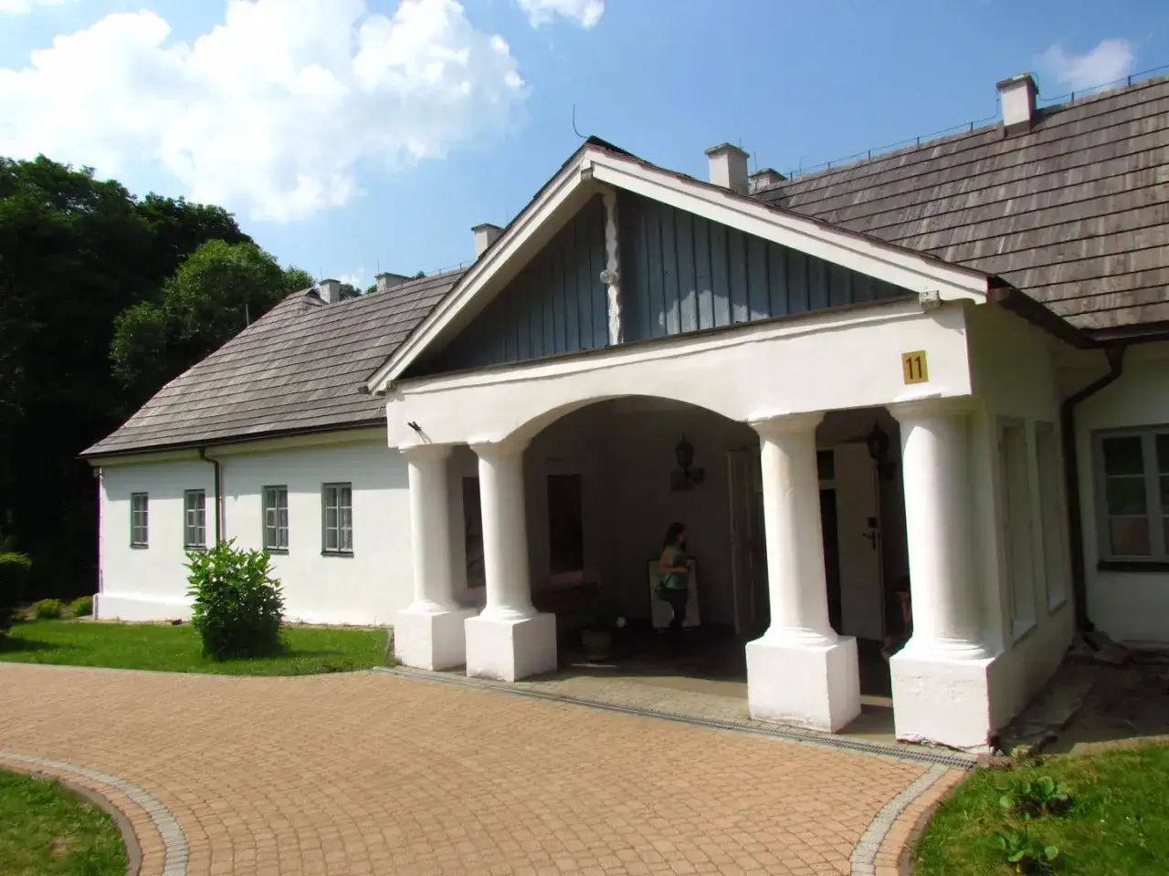 Dworek Krasińskich Złoty Potok wnętrze muzeum