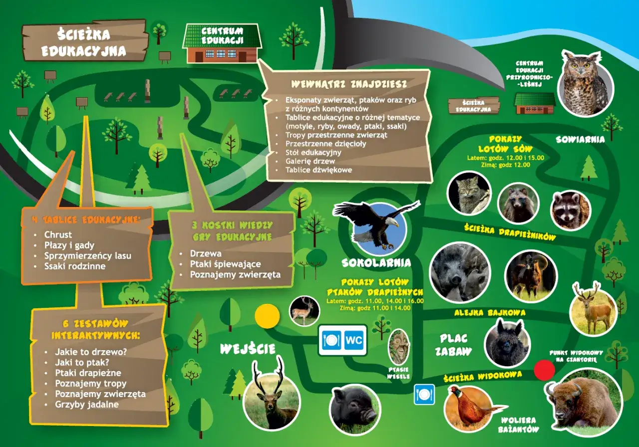 Leśny Park Niespodzianek Ustroń wejście