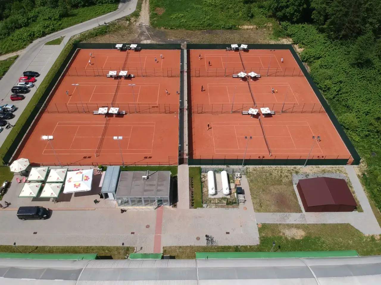 Korty tenisowe Muchowiec Katowice