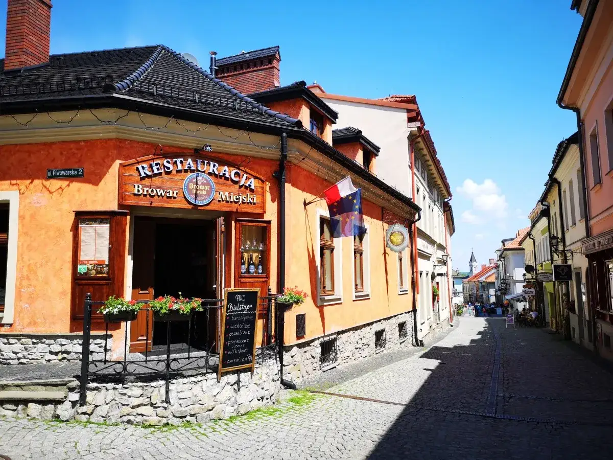Browar Miejski Bielsko-Biała fasada kamienicy