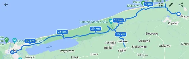 Zdjęcie Najpiękniejsze trasy rowerowe w Łebie: poznaj 4 malownicze szlaki