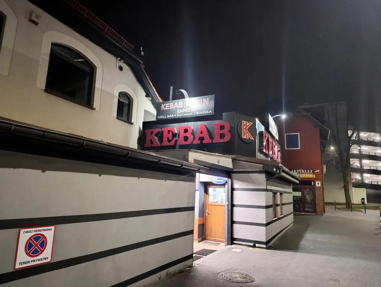 Kebab Inn Rybnik lokal z zewnątrz