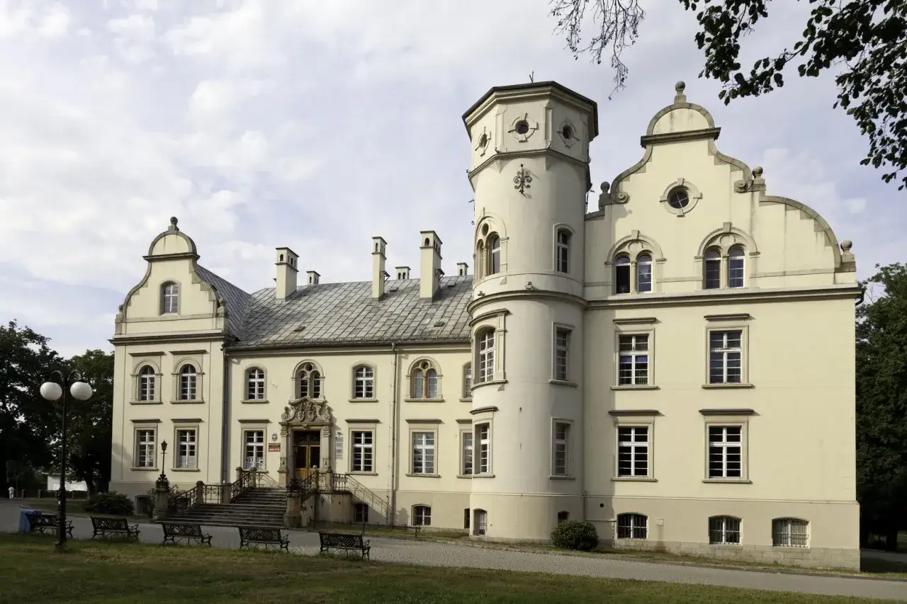 Architektura Pałacu w Przyszowicach detale